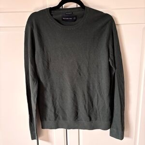 ABERCROMBIE &FITCH Men's Green Sweater